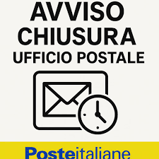 Chiusura ufficio postale