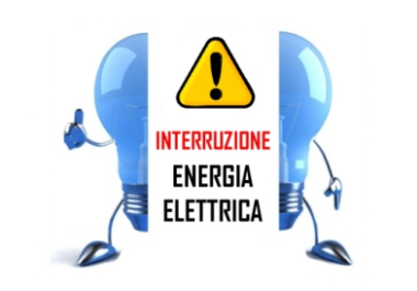 Avviso interruzione energia elettrica
